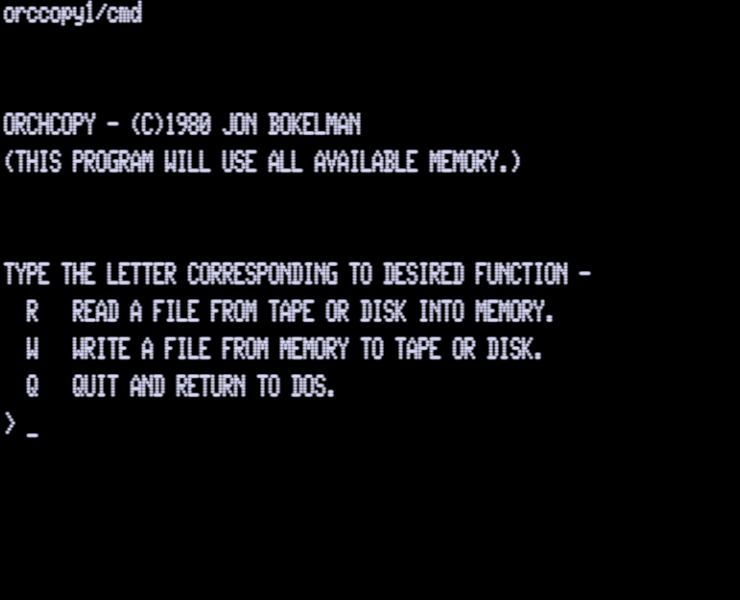 Screen shot